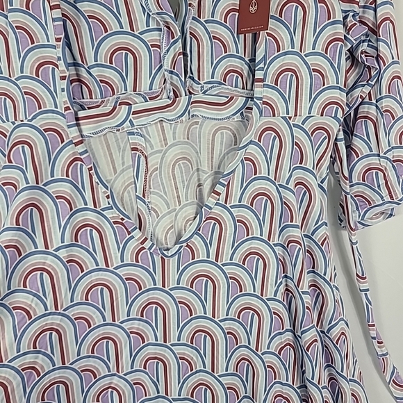 NWT Lila Rainbow Labor & Postpartum Gown One Size - Picture 10 of 11